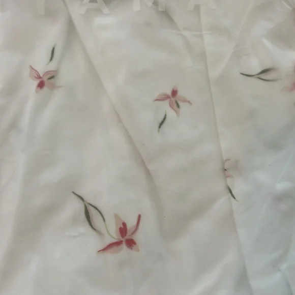 Piyama Suzie Tie Sleep Set Cotton Lily XXL Bridal Bridesmaid Cottagecore NWT